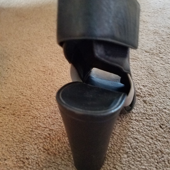 vince shearling mules